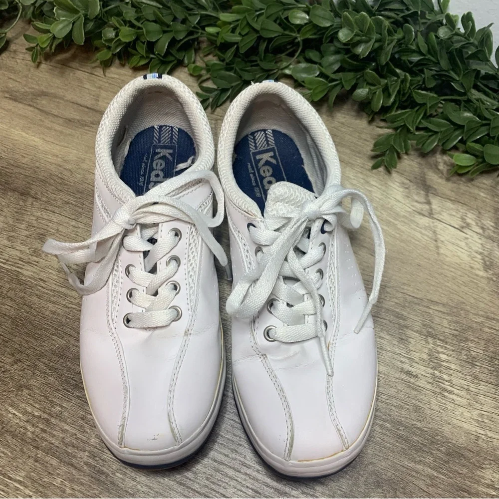 Women's KEDS SPIRIT UBAL Leather Sneakers Shoes Size 6